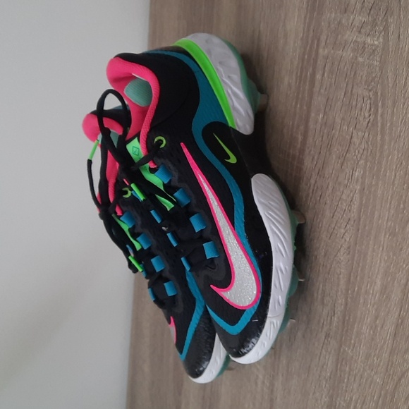 NIKE REACT Kids Alpha Baseball Cleats NWOT - Picture 2 of 4